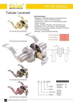 Ex-Loc Tubular Leverset