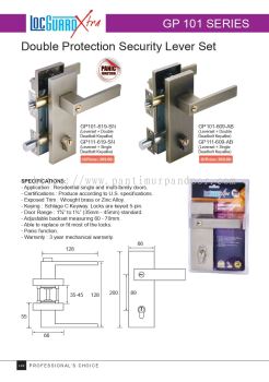 LocGuard Xtra Double Protection Security Leverset