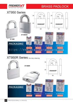 Premier XT Brass PadLock