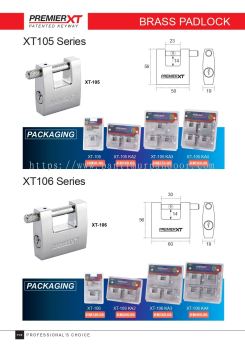 Premier XT Brass PadLock