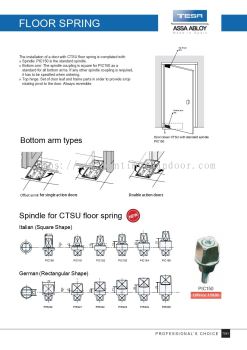 TESA Floor Spring