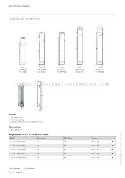 Hafele Concealed Door Hinges