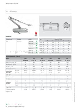 Hafele Door Closers