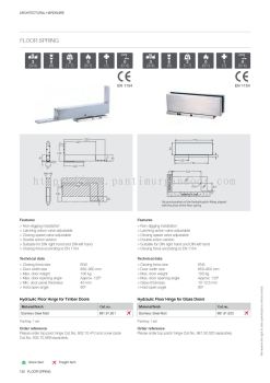 Hafele Floor Spring