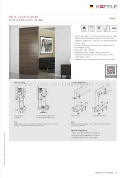 Hafele Sliding Door Fittings