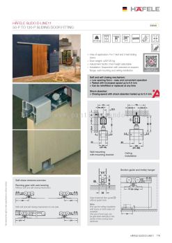 Hafele Sliding Door Fittings