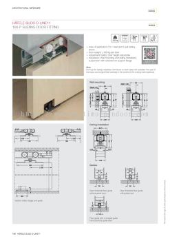 Hafele Sliding Door Fittings