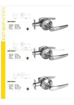 HOSO Tubular Lever lock