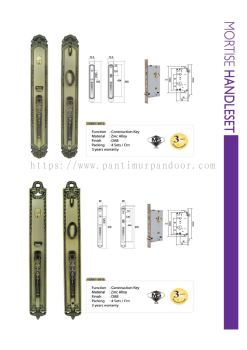 HOSO Mortise Handle Set 