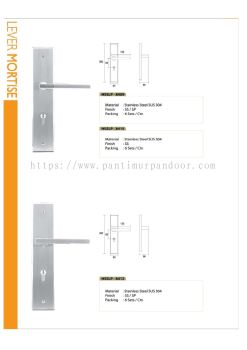 HOSO Lever Mortise Lockset