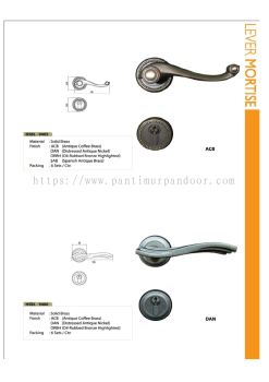 HOSO Lever Mortise Lockset