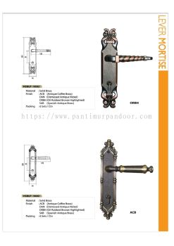 HOSO Lever Mortise Lockset