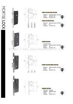 HOSO Mortise Lock