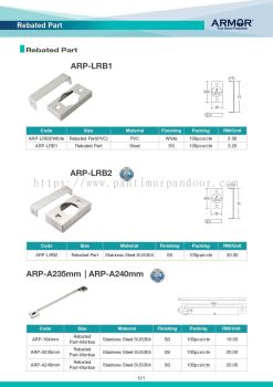 Armor Rebated Part