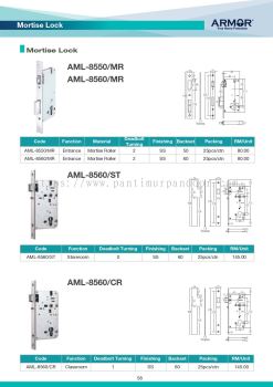 Armor Mortise Lock