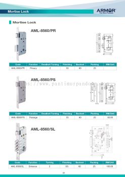 Armor Mortise Lock