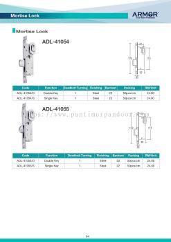 Armor Mortise Lock