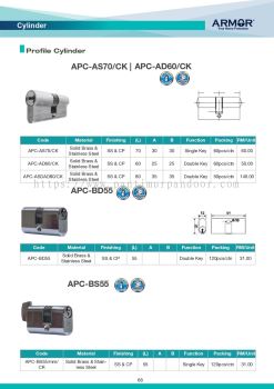 Armor Profile Cylinder