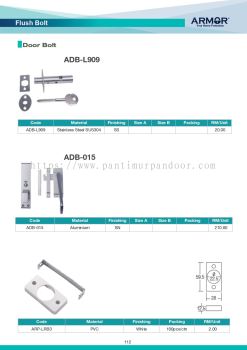 Armor Door Bolt