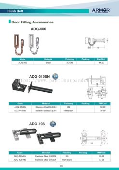 Armor Door Fitting Accessories 