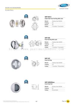 St Guchi Door Accessories (Flush Pull)