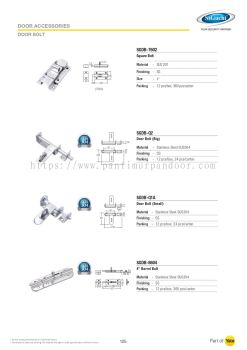 St Guchi Door Accessories (Door Bolt)