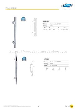 St Guchi Pull Handle Stainless Steel