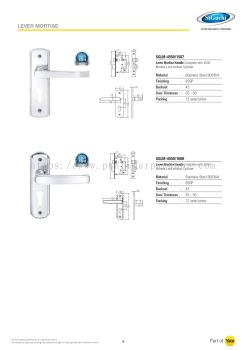 St Guchi Lever Mortise