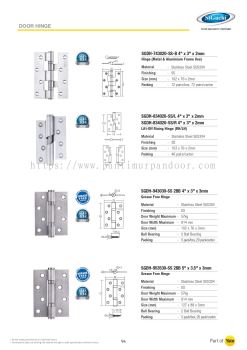 St Guchi Door Hinges