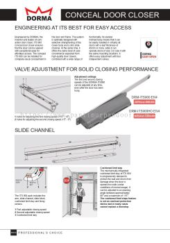 DORMA Conceal Door Closer