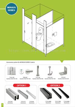 Toilet Cubicle Monsun Series