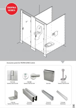 Toilet Cubicle Tropika Series