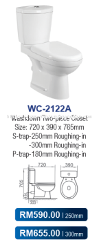 Saniware Washdown WC-2122A