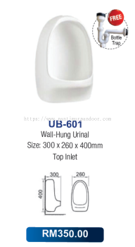 Saniware Wall-Hung Urinal 601