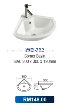 Saniware Corner Basin 202