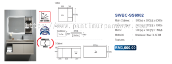 Saniware Bathroom Cabinet 6902