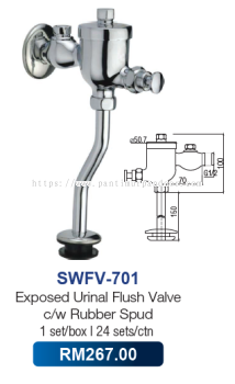 Saniware Exposed Urinal Flush Valve 701