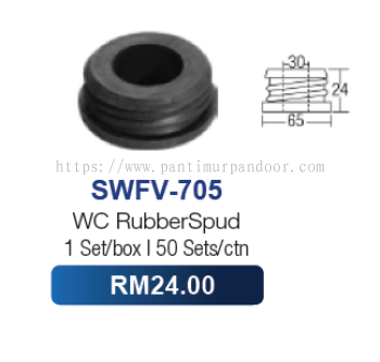 Saniware Rubber Spud 705