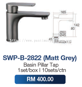 Saniware Basin Pillar Tap 2822 MG