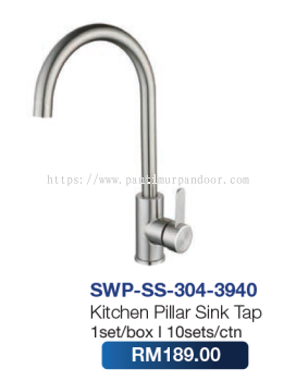 Saniware Kitchen Pillar Sink Tap 3940