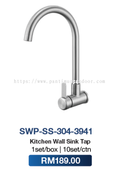 Saniware Kitchen Wall Sink Tap 3941