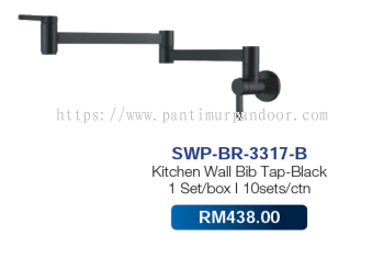 Saniware Kitchen Wall Sink Tap 3317