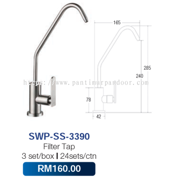 Saniware Filter Tap SUS304 3390