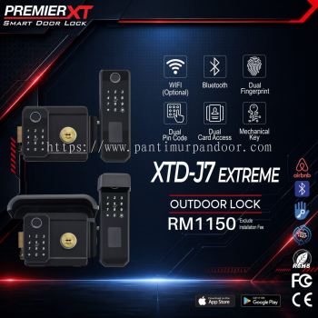 Premier XT Smart Door Lock XTD-J7 Extreme Outdoor Lock Smart Lock