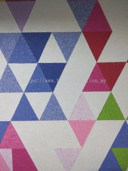 Simple Mix Triangle Cotton Wall Decoration