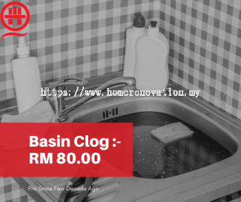 Basin Clog In Your Home Or Offices