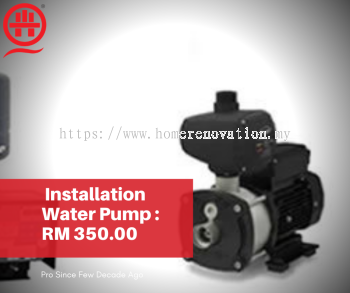 Water Pump Installation 