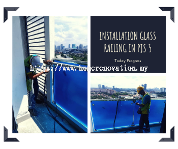 Installation Glass Railing