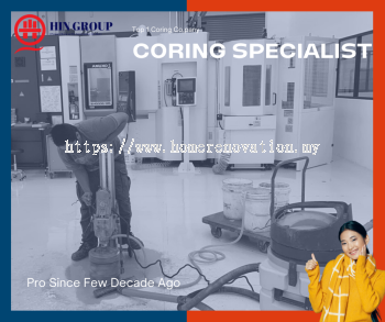 Under Budget Concrete Coring Specialist In Selangor/KL. Hubungi Sekarang