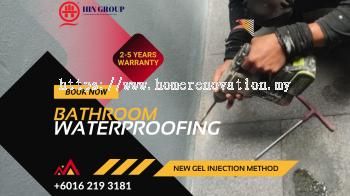 The Best Bathroom Waterproofing Contractor Semenyih Now